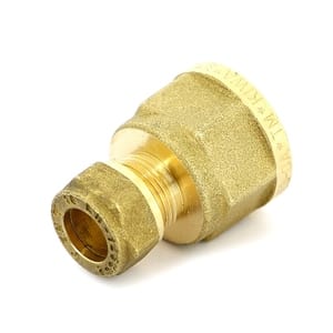 Соединитель для медной трубы, 10х1/2