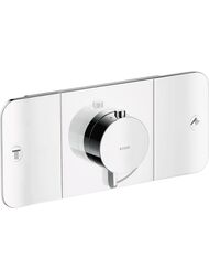 Смеситель Axor One 45712000 термостатический, на 2 потребителя, внешняя часть хром — миниатюра 1