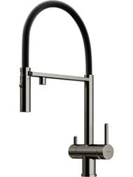 Смеситель SANCOS Imola SC4010GG для кухни,с каналом для фильтрованной воды, вороненая сталь