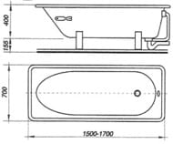 ����� �������� ������������� 1500�700 DONNA VANNA � ������� DV-53901