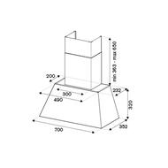 ������� Bertazzoni Heritage (700�352�320) 700 �3/�, 270 ��, �������� �����/���� KR70HER1ADA