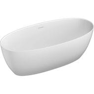 Ванна отдельностоящая Salini Alda S-Sense 1780х920х580 иск. камень, белый глянцевый 101911G