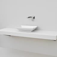 Раковина ArtCeram Jazz 600х400х150 белая JZL0020100