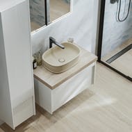 Раковина KERAMA MARAZZI GEOMETRICA Circo накладная, 500х360х135, песочная матовая CI.wb.50\SAN