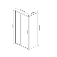 ������� ������ Vincea Garda 1100�800�1900 VSR-1G8011CLGM �������������, ��������� �����