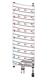 �������� ��������������� RIFAR Convex V 500 (1440�550�77) 18 ������, ������ �����, 1782 ��, �����