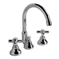 Смеситель для раковины Devon&Devon City UTCI100ACR с 3 отв., д/к, высокий излив, цвет хром