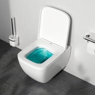 Унитаз подвесной AM.PM Gem (360х500х345) безободковый, с сиденьем микролифт C901701SC