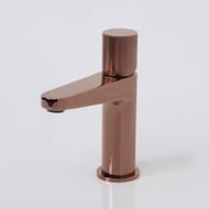 Смеситель для раковины WasserKRAFT Paar 8803 однозахватный, низкий излив, цвет: розовое золото