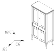 ����� Caprigo �������� bianco 832�1610�395 � ������ 11152-�031G