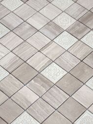 ������� �� ������������ ����� LeeDo Art Stone Art Travertino Silver MAT 48x48 (300�300x8) (��.)