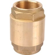 Клапан обратный STOUT 1 1/4" пружинный муфтовый с металлическим седлом SVC-0011-000032