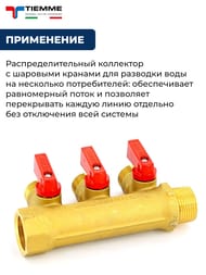 ��������� � ���.������� Tiemme   3/4"�� - 3 � 1/2"� (NINO) ���. 1820001(1823G160403)