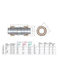 ����� Gebo, ��������������, 3/4", �����, ��� QO(��), 17.195.02.06