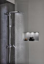 Душевая система Grohe Euphoria Cube 230 23147001 смеситель для душа, верхний и ручной душ, штанга