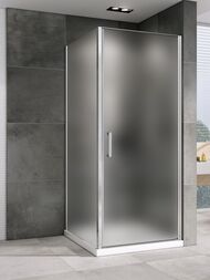 Душевой уголок ABBER Sonnenstrand AG04090M-S90M (900х900х1950) стекло 6мм матовое/хром