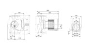 Циркуляционный насос GRUNDFOS MAGNA3 32-120 F регулируемый