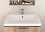 Раковина Aquanet Como 60 (Cersanit) 600х450 мм, керамика, белая 183659