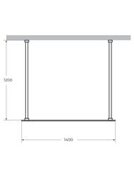 ������� ����������� CEZARES LIBERTA (1400�1950) LIBERTA-L-2-140-120-C-NERO ����. �����., ����. ����