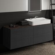 ���������� ��� ����� 160 Ideal Standard CONCA (1585x505x6) ������������, black desire marble T4202DG