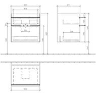 ����� ��� �������� Villeroy & Boch VENTICELLO A924 02 DH (603�590�502) 2 �����, �����, ����� �����