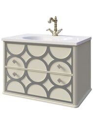 ����� ��� �������� Caprigo ������ 70 bianco antico/silver 714�463�455 ������., 2��. 25111-011/silver