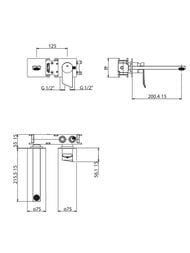 ��������� GATTONI Soffio 8139/81CO ��� ��������, ������������, ����