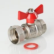 Кран шаровый с накидной гайкой VALTEC BASE 3/4"В-1"В, VT.241.N.0506