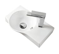 Рукомойник ArtCeram Lavamani Union 430х220х80 белый LML001 01; 00