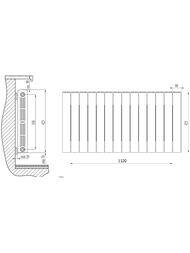 �������� ��������������� RIFAR SUPReMO Ventil 350 VR 14 ������, �� ������