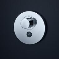 Смеситель Axor ShowerSelect 36726000 Highflow для душа, встраиваемый в стену, термостат, хром