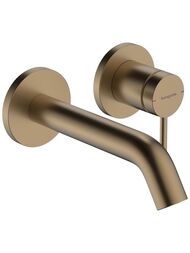 Смеситель Hansgrohe Tecturis S для умывальника встраиваемый, излив 165 см, шлифов.бронза 73350140 — миниатюра 1