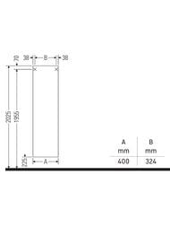   Duravit Ketho 4001800360  ,   KT1255R4343