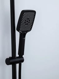Душевая система с поворотным изливом, лейкой и верхним душем , FRAP черный, F24202-6 — изображение 16