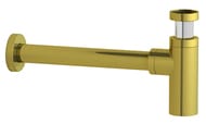 Сифон в стену Gustavsberg GB41109938 24 матовая латунь