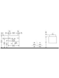 ����� ��� ���������� Duravit Ketho 800�410�475 ���������, 1 ����, ����� ������� KT641901818