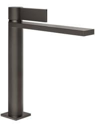 Смеситель для раковины Gessi Inverso Diamantato 200 мм, Black Metal Brushed PVD 73606.707 — миниатюра 1
