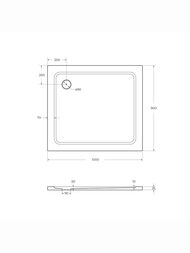     CEZARES (100090035) TRAY-M-AH-100/90-35-W