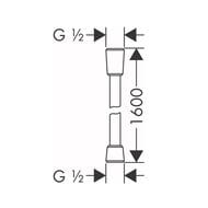 ������� ����� Hansgrohe Isiflex 1,6 � ������������ ������ 28276990