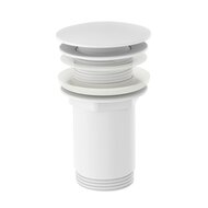 Донный клапан RAVAK X01799 фиксированный, G 5/4", без перелива, белый вельвет