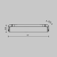 ���� ������� Maytoni Lighting control 734006 Triac 24� 50�� IP 20, �����