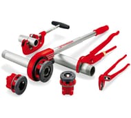 Комплект инструмента Rothenberger SANI KIT для работ на стальной трубе до 1.1/4", арт.70600