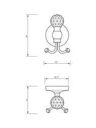 Migliore Amerida ������, ������/SWAROVSKI ML.AMR-60.409.BR