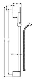 ������� ����� Hansgrohe Unica Crometta (������ 65 ��, �����) 27615000