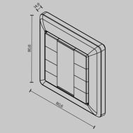 8-�� ��������� ��������� ������ Maytoni Lighting control 721042 DALI, 0,2��, �����