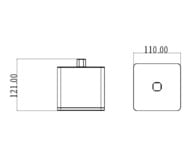 ��������� ��� ������ ������ Boheme Q ����������, ����: ������/���� 10964-B-CR