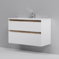 Тумба под раковину AM.PM X-Joy (1000х620х450) подвесная, 2 ящика, белый глянец M85AFHX1002WG