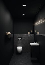 Унитаз подвесной Geberit Acanto (350х510х335) безободковый, 4,5/6л 500.600.01.2