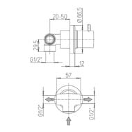 �������� Paini Cox ������������, �� 2 ������, ������ ������������� 78PJ425