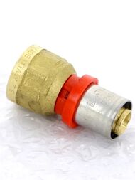 Соединитель пресс Tiemme 16х1/2"В 1650030 / 1652G001604CZ